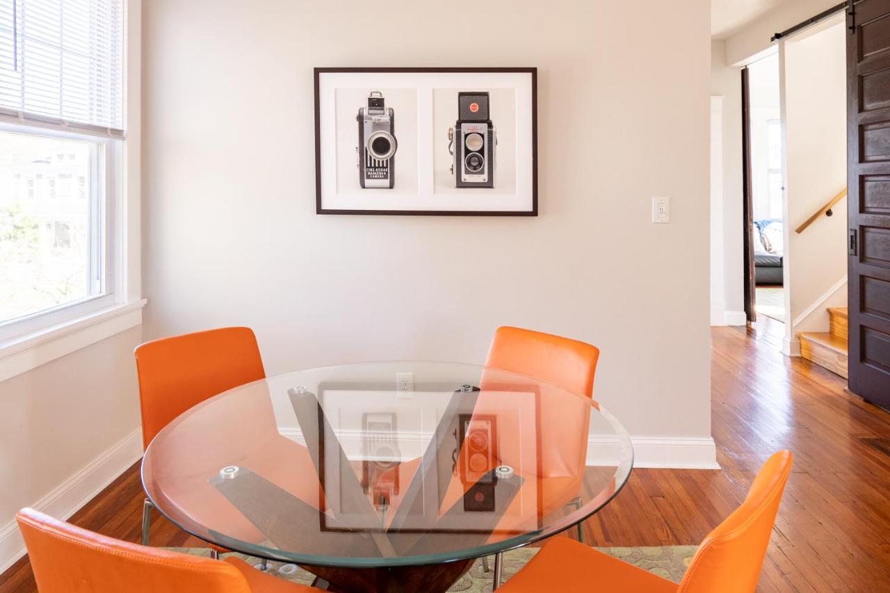 Contemporary 3-Bedroom Home With Balcony In Rva Richmond Bagian luar foto