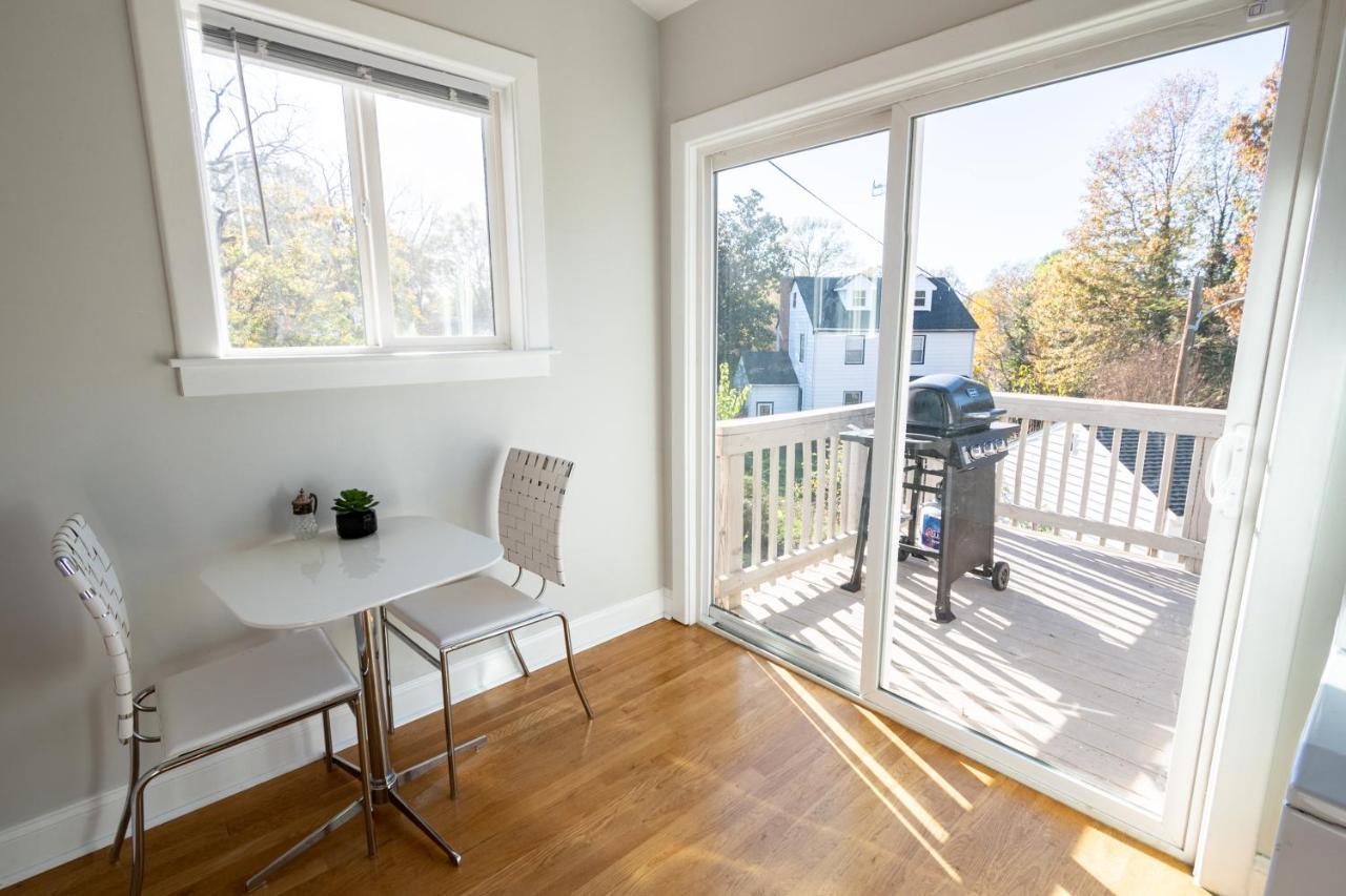 Contemporary 3-Bedroom Home With Balcony In Rva Richmond Bagian luar foto